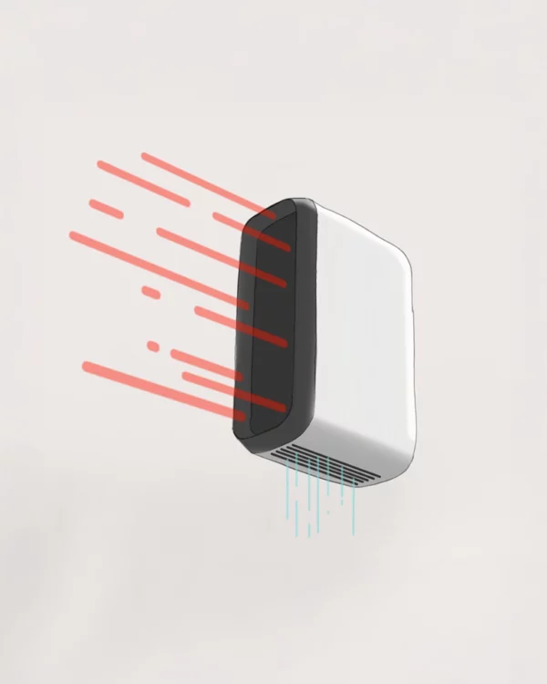 Industriedesign-Studie von Platt & Form: Moderner Reisefön als Hommage an den Braun HLD Designklassiker, kombiniert mit zeitgemäßer Ergonomie.