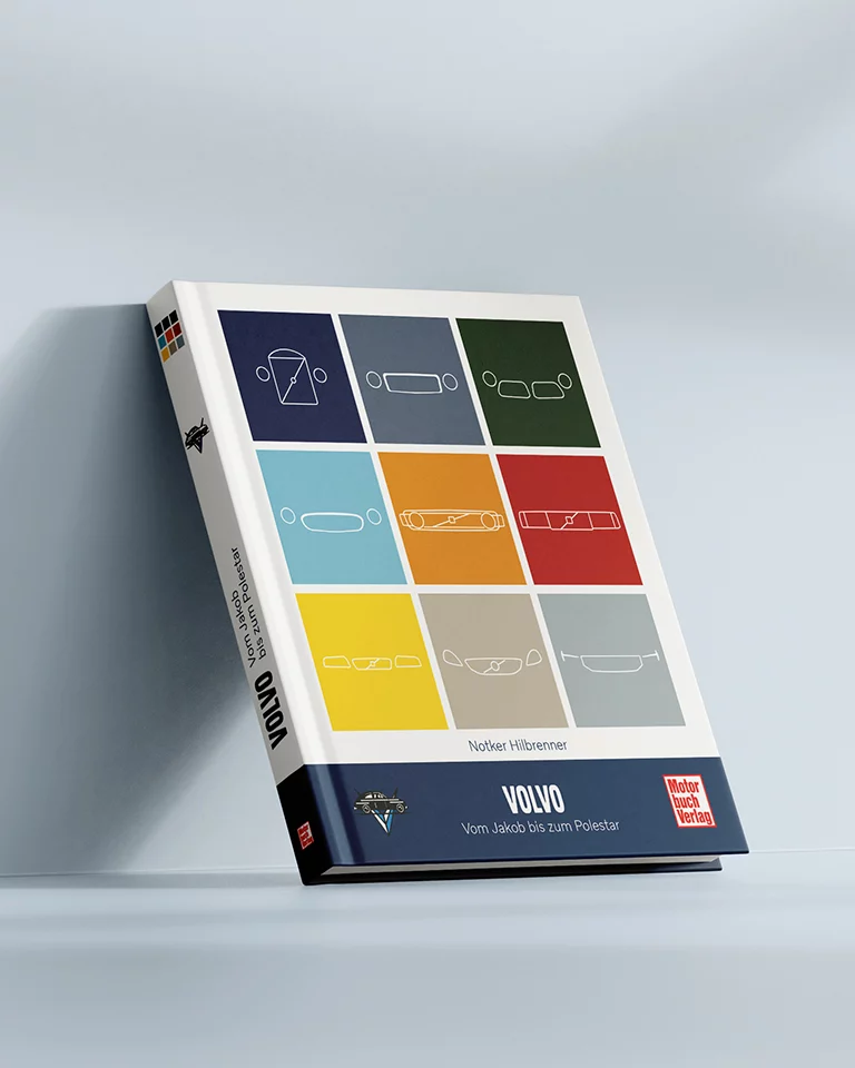 Coverdesign für das Buch vom Volvo Club Deutschland e.V.