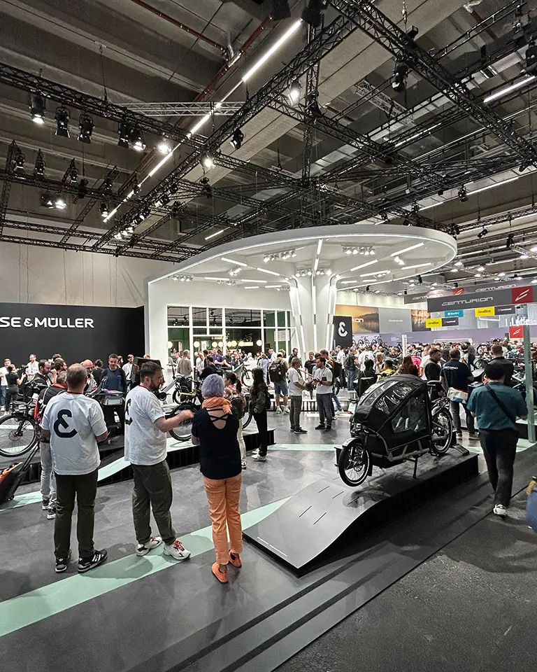 Innovative Fahrradkonzepte und Mobilitätslösungen auf einer Fachmesse